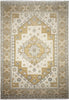 Load image into Gallery viewer, 6.3 x 9.5 New Serapi Rug Handmade Wool India NEUTRAL COLORS #R-52