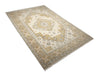 Load image into Gallery viewer, 6.3 x 9.5 New Serapi Rug Handmade Wool India NEUTRAL COLORS #R-52