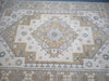 Load image into Gallery viewer, 6.3 x 9.5 New Serapi Rug Handmade Wool India NEUTRAL COLORS #R-52