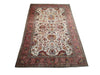 Load image into Gallery viewer, 6&#39; x 9&#39; Semi-Antique Persian Tabriz Rug  Ivory/Pink 22913