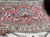 Load image into Gallery viewer, 6&#39; x 9&#39; Semi-Antique Persian Tabriz Rug  Ivory/Pink 22913