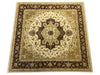 Load image into Gallery viewer, 14&#39; x 14&#39; SQUARE Beige Vegetable Dye Chobi Rug 12415