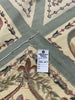 Load image into Gallery viewer, 14.10 x 25.3 Large Mansion Size French Aubusson Flat weave Rug #F-6389