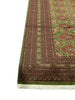 Load image into Gallery viewer, 8.1 x 10.8 GREEN Jaldar Bokara Rug Handade Pakistan #F-6392