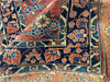 Load image into Gallery viewer, 3.4 x 5.0 Authentic Persian Sarouk Mohajeran Lilihan Estate Small Rug 1930&#39;s #F-6496