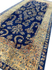 Load image into Gallery viewer, 9&#39; x 20&#39; Navy Blue Persian Kerman Rug 881