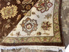 Load image into Gallery viewer, 7.10 x 9.10 New Quality Agra Rug Natural Wool #F-6512