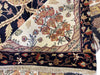 Load image into Gallery viewer, 8 x 10.3 QUALITY AGRA RUG William Morris BLACK #F-6517