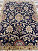 Load image into Gallery viewer, 8 x 10.3 QUALITY AGRA RUG William Morris BLACK #F-6517