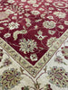 Load image into Gallery viewer, 8 x 10 Beautiful Quality Wool Handmade Rug BURGUNDY #F-6522