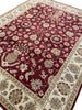 Load image into Gallery viewer, 8 x 10 Beautiful Quality Wool Handmade Rug BURGUNDY #F-6522