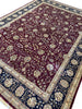 Load image into Gallery viewer, 8.6 x 12.6 Quality Wool and Silk Handmade Rug Dense Weave High KPSI #F-6527