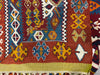 Load image into Gallery viewer, 3.9 x 5.8 OLD Persian Hand-Knotted Kilim Rug #F-6542