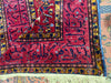 Load image into Gallery viewer, 4.10 x 5 Square Authentic 1900&#39;s Square Antique Persian Kashan Amazing Rug SILKY WOOL LOVE BIRDS POEM WRITING UNIQUE CARPET #F-6544