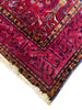 Load image into Gallery viewer, 4.10 x 5 Square Authentic 1900&#39;s Square Antique Persian Kashan Amazing Rug SILKY WOOL LOVE BIRDS POEM WRITING UNIQUE CARPET #F-6544