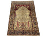 Load image into Gallery viewer, 4&#39; x 6&#39; 1900&#39;s-Authentic-Antique-Persian-Tehran-Rug.jpg