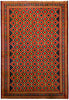 Load image into Gallery viewer, 5&#39; x 7&#39; Traditional Handmade Baluchi Rug 76606