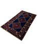 Load image into Gallery viewer, 4&#39; x 8&#39; Antique-Aegean-Blue-Russian-Kazak-Runner-Rug.jpg