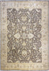 Load image into Gallery viewer, 15.8 x 19.8 Large Brown Chobi Peshawar Rug 15430