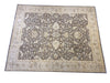 Load image into Gallery viewer, 15.8 x 19.8 Large Brown Chobi Peshawar Rug 15430