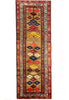 Load image into Gallery viewer, 5&#39; x 11&#39; Multi-Color Semi-Antique Persian Hamadan Runner Rug 74265