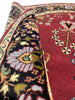 Load image into Gallery viewer, 7.9 x 7.9 ROUND Sarouk Rug Handmade India Wool Carpet #F-6586