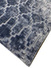 Load image into Gallery viewer, 9.3 x 12 SOLID BLUE Contemporary Handmade India Rug #F-6591