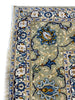 Load image into Gallery viewer, 9.4 x 13 Authentic Persian Kashan RUG LIGHT GREENS #F-6593