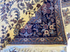 Load image into Gallery viewer, 6 x 9.6 New Sarouk Rug Handmade Wool Ivory Blue #F-6594