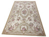 Load image into Gallery viewer, 6 x 9.4 French Aubusson Flat Weave Rug #F-6602