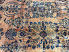 Load image into Gallery viewer, 11.6 x 20.6 Authentic Antique Persian Sarouk Rug PEACHY 1930&#39;s #F-6606