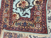 Load image into Gallery viewer, 5.6 x 9 Nice Quality Persian Floral Bouquet Rug Light Turquoise #F-6611