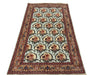 Load image into Gallery viewer, 5.6 x 9 Nice Quality Persian Floral Bouquet Rug Light Turquoise #F-6611