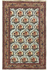 Load image into Gallery viewer, 5.6 x 9 Nice Quality Persian Floral Bouquet Rug Light Turquoise #F-6611