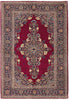 Load image into Gallery viewer, 4.6 x 6.8 Fine Quality Authentic Persian Kashan Dabir Rug Semi- Antique #F-6614