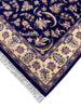 Load image into Gallery viewer, 4.7 x 7.3 Fine Handmade Wool Rug Royal Blue Pre-Owned #F-6625