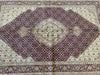 Load image into Gallery viewer, 5.9 x 8.9 Fine Wool and Silk Tabriz Mahi Rug Handmade #F-6626