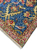 Load image into Gallery viewer, 6.2 x 9.6 Persian Tehran rug Handmade Wool BLUE #F-6629