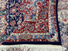 Load image into Gallery viewer, 6 x 9 Fine Wool and Silk Sino Tabriz Rug Dark Blue 240 KPSI #F-6631