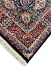 Load image into Gallery viewer, 6 x 9 Fine Wool and Silk Sino Tabriz Rug Dark Blue 240 KPSI #F-6631