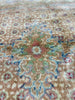 Load image into Gallery viewer, 10&#39; x 17&#39; Sage Green Signed Persian Kerman Rug 22042