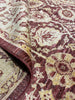 Load image into Gallery viewer, 5.6 x 7.8 Quality Handmade Agra Rug BURGUNDY #PIX-6074