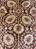 Load image into Gallery viewer, 5.6 x 7.8 Quality Handmade Agra Rug BURGUNDY #PIX-6074