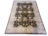 Load image into Gallery viewer, 5.10 X 8.6  New Ziglar Chobi Peshawar Rug DARK CHARCOAL GREEN  #PIX-26348