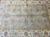 Load image into Gallery viewer, 5.6 x 7.8 New handmade Oushak Rug PALE BLUE #F-6634