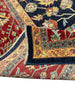 Load image into Gallery viewer, 10 x 16.4 Fine Quality Ghazni Wool Soft Silky Royal Blue Ziglar LARGE Rug #PIX-26330