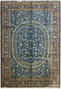 Load image into Gallery viewer, 10.0 x 13.6 Quality Genuine Persian Kashan Rug BLUE #PIX-2040