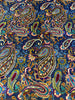 Load image into Gallery viewer, 9.7 x 12.3 Semi- Antique Persian Khorasan Rug Paisley Navy Blue #F-6640