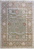 Load image into Gallery viewer, 9 x 12 GREEN New Oushak Handmade Rug #F-6642