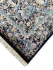 Load image into Gallery viewer, 9.0 x 12.0 Fine Weave Rug New Handmade English Garden Midnight Black Blue #F-6643